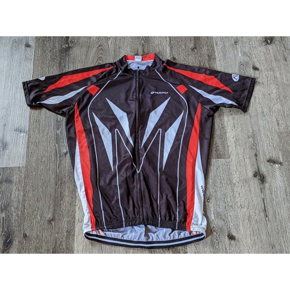 Nuckily Mens Cycling Jersey Shirt XXL